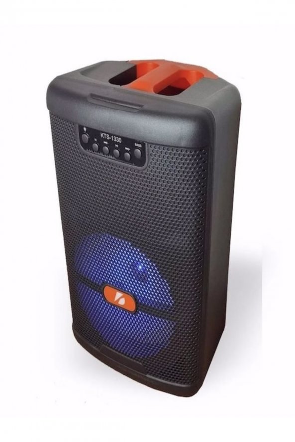 20w 6 5" Extra Bass Rgb Işıklı Kablosuz Mikrofonlu Bluetoothlu Hoparlör Fm/usb/tf/aux/destekli